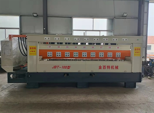 石材9頭連續(xù)磨機(jī) 無(wú)機(jī)水泥板自動(dòng)磨光機(jī)械